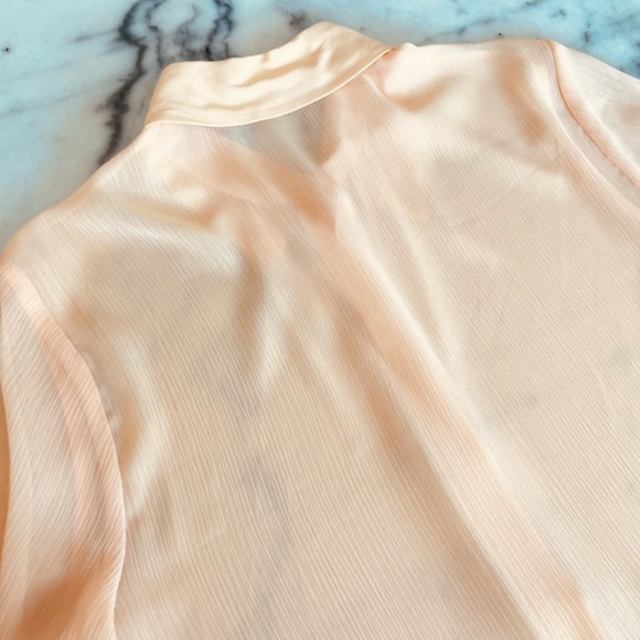 Alice + Olivia Silk Long Sleeve Blouse - Picture 13 of 15